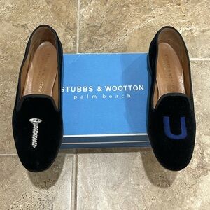ICONIC Stubbs and Wotton screw u loafers size 8.5